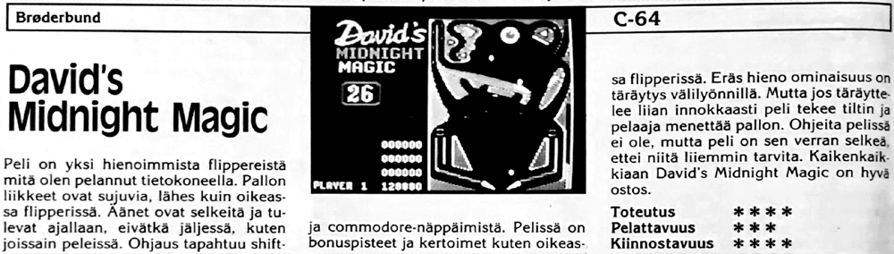 David's Midnight Magic